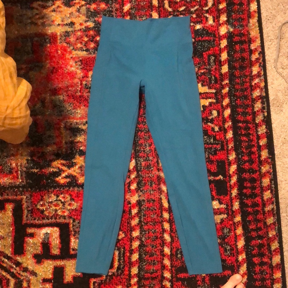 REI Take Your Time 7/8 leggings in Azure